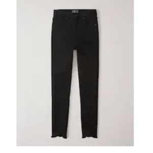 New with tags black Abercrombie and Fitch skinny high rise pants
